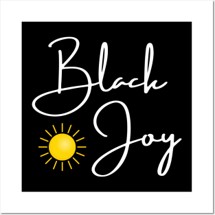 Black Joy Sunshine Posters and Art